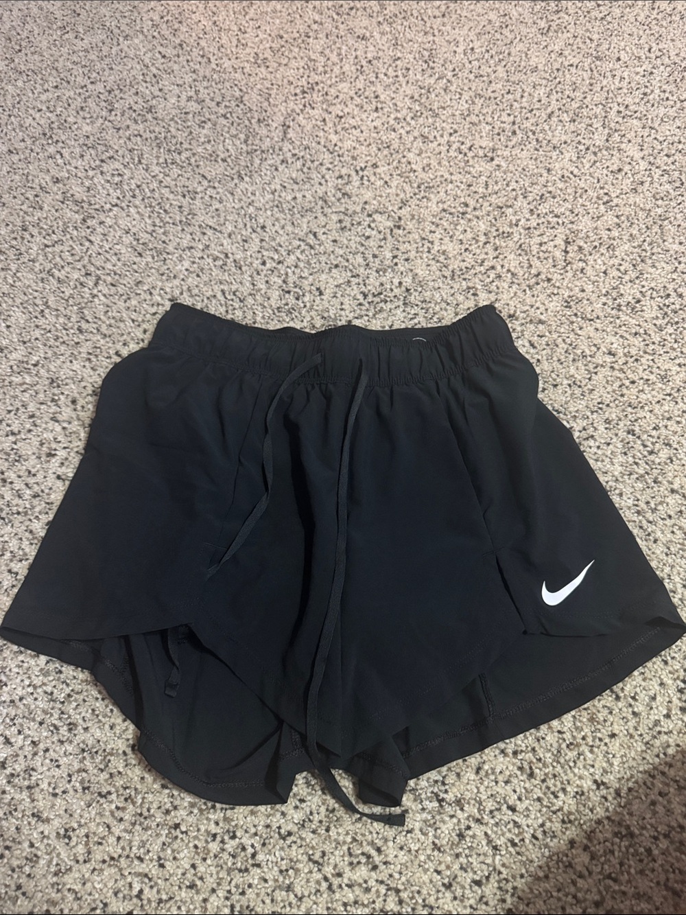 Nike Women’s Black Athletic Shorts with Built in Shorts